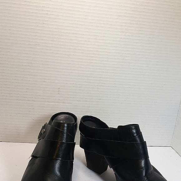 Kork-Ease Women's Courtney Harness SlipOn Mule Clogs Black Leather Sz 8 … - Picture 3 of 13